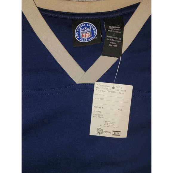 VINTAGE 2000 DALLAS COWBOYS LONG SLEEVE SHIRT WITH TAGS - Picture 3 of 3